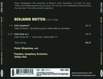 CD Benjamin Britten: Cello Symphony - Cello Suite No. 1