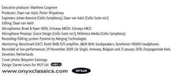 CD Benjamin Britten: Cello Symphony - Cello Suite No. 1