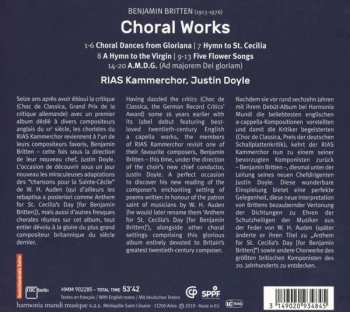 CD Benjamin Britten: Choral Works