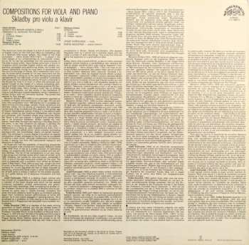 LP Benjamin Britten: Compositions For Viola And Piano