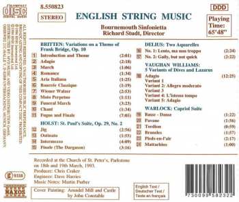 CD Ralph Vaughan Williams: English String Music