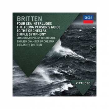 CD The London Symphony Orchestra: Four Sea Interludes - The Young Person's Guide To The Orchestra - Simple Symphony