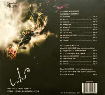 CD Claude Debussy: Les Illuminations & Ariettes Oubliées