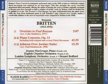 CD English Chamber Orchestra: Piano Concerto / Johnson Over Jordan (Suite)
