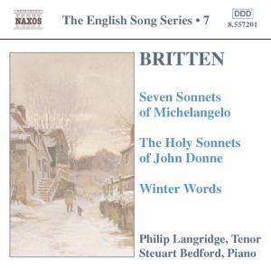 CD Benjamin Britten: The English Song Series 7