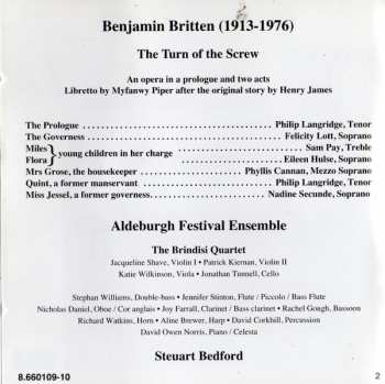 2CD Benjamin Britten: The Turn Of The Screw