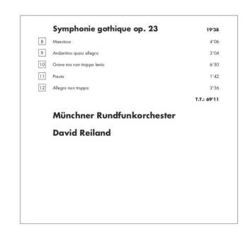CD Münchner Rundfunkorchester: Symphonies Op. 23 & Op. 57, Trois Morceaux Op. 51