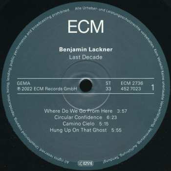 LP Benny Lackner: Last Decade