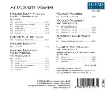 CD Benjamin Schmid: My Favourite Paganini