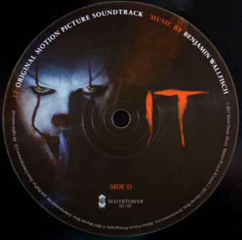 2LP Benjamin Wallfisch: IT (Original Motion Picture Soundtrack)