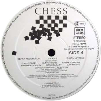 2LP Benny Andersson: Chess