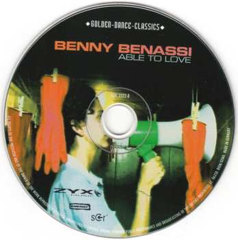 CD Benny Benassi: Able To Love