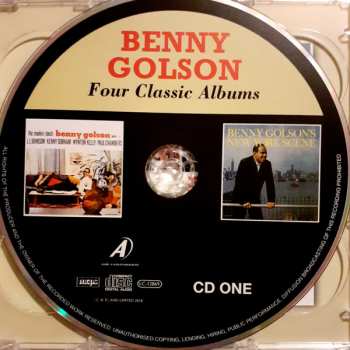 2CD Benny Golson: Four Classic Albums
