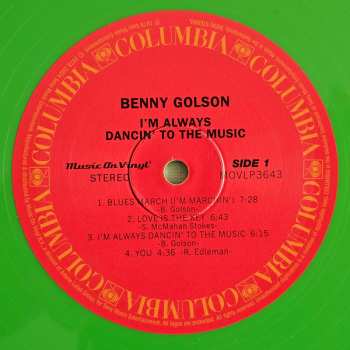 LP Benny Golson: I'm Always Dancin' To The Music CLR | LTD