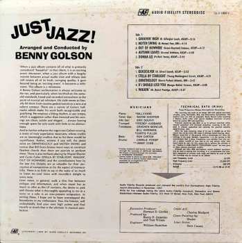 LP Benny Golson: Just Jazz! CLR