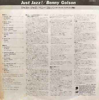 LP Benny Golson: Just Jazz! CLR