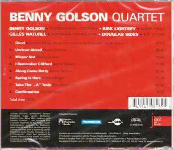 CD Benny Golson Quartet: Jazz Na Hradě