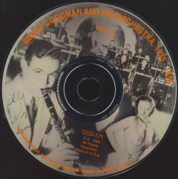 CD Benny Goodman And His Orchestra: The NBC Broadcasts From Chicago's Congress Hotel, 1935 - 1936 Volume One