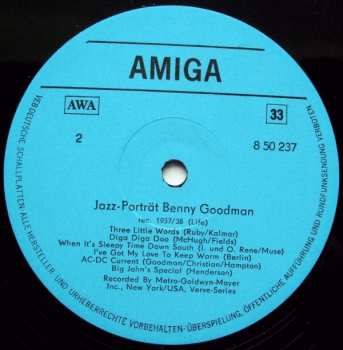 LP Benny Goodman: Porträt In Swing