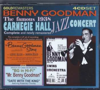 4CD/Doos Benny Goodman: The Famous Carnegie Hall Jazz Concert 