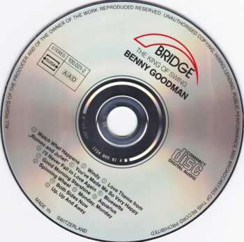 CD Benny Goodman: The King Of Swing