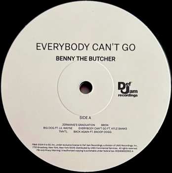 LP Benny The Butcher: Everybody Can't Go