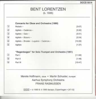CD Aarhus Symfoniorkester: Concerto For Oboe And Orchestra • "Regenbogen" For Trumpet And Orchestra
