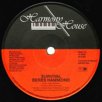 SP Beres Hammond: Call To Duty / Survival LTD
