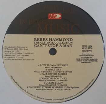 3LP Beres Hammond: Can't Stop A Man: The Ultimate Collection