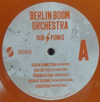 LP Berlin Boom Orchestra: Dub Punks CLR