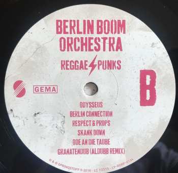 LP Berlin Boom Orchestra: Reggae Punks