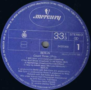 LP Berlin: Count Three & Pray