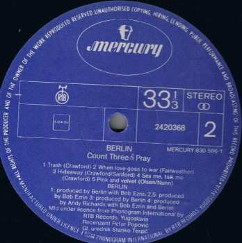 LP Berlin: Count Three & Pray