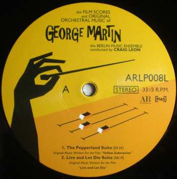 2LP Craig Leon: The Film Scores And Original Orchestral Music Of George Martin