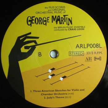 2LP Craig Leon: The Film Scores And Original Orchestral Music Of George Martin