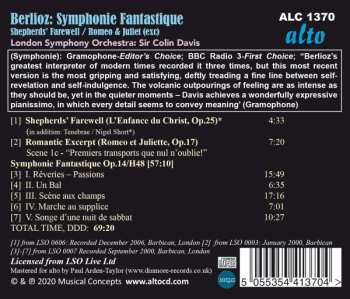 CD The London Symphony Orchestra: Symphonie Fantastique / Shepherds’ Farewell / Romeo & Juliet (exc)