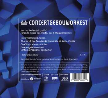 SACD Hector Berlioz: Requiem, Grande Messe Des Morts
