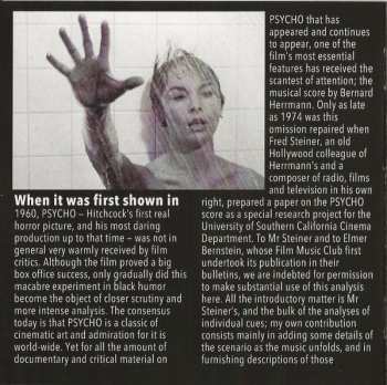 CD Bernard Herrmann: Psycho (Complete Music For Alfred Hitchcock's Classic Suspense Thriller) LTD