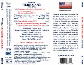 CD Bernard Herrmann: Whitman