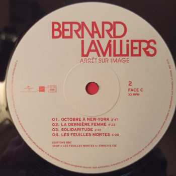 2LP Bernard Lavilliers: Arrêt Sur Image