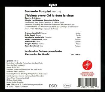 3CD Juan Sancho: L'idalma Overo Chi la Dura la Vince