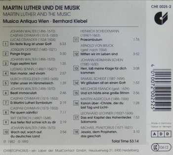 CD Musica Antiqua Wien: Martin Luther Und Die Musik / Martin Luther And The Music