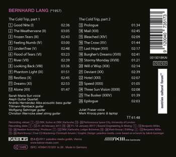 CD Sarah Maria Sun: The Cold Trip