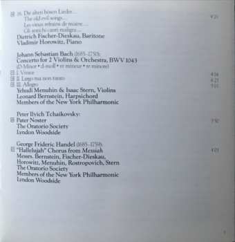 2CD/Doos Dietrich Fischer-Dieskau: Concert Of The Century