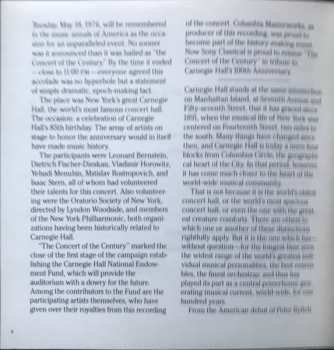 2CD/Doos Dietrich Fischer-Dieskau: Concert Of The Century