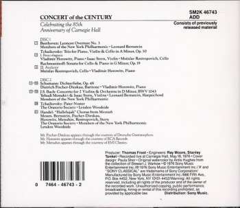 2CD/Doos Dietrich Fischer-Dieskau: Concert Of The Century