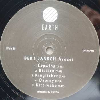 LP Bert Jansch: Avocet LTD