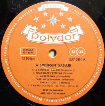 CD Bert Kaempfert & His Orchestra: Le Lion Et La Gazelle