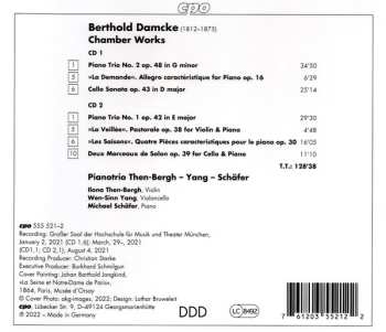 2CD Piano Trio Then-Bergh – Yang – Schäfer: Piano Trios Nos. 1 & 2 / Chamber Works