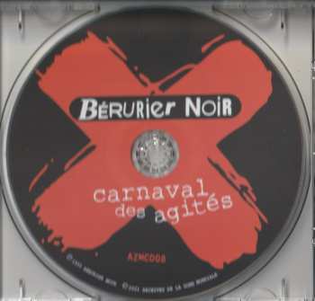 CD Bérurier Noir: Carnaval Des Agités 